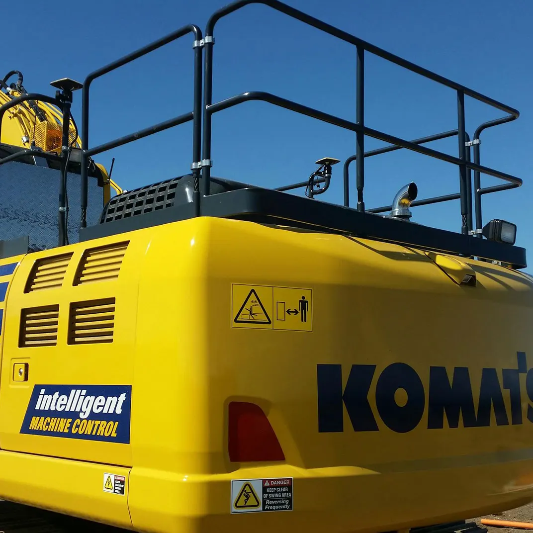 Komatsu Handrails & Vandal Covers