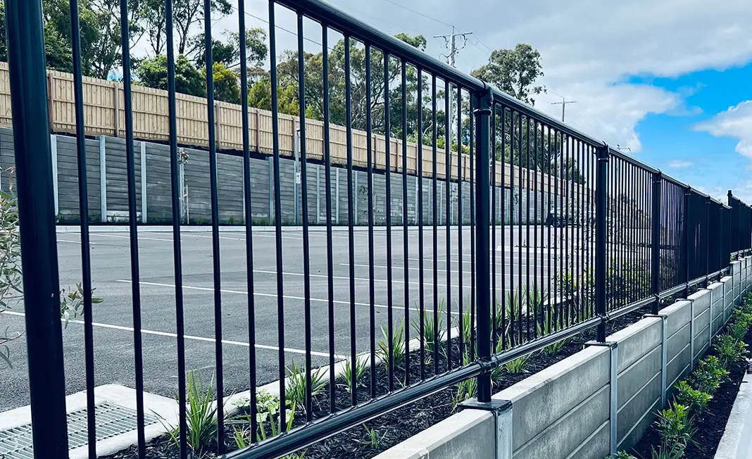 Steel Retaining Wall Posts used in Home Fencing