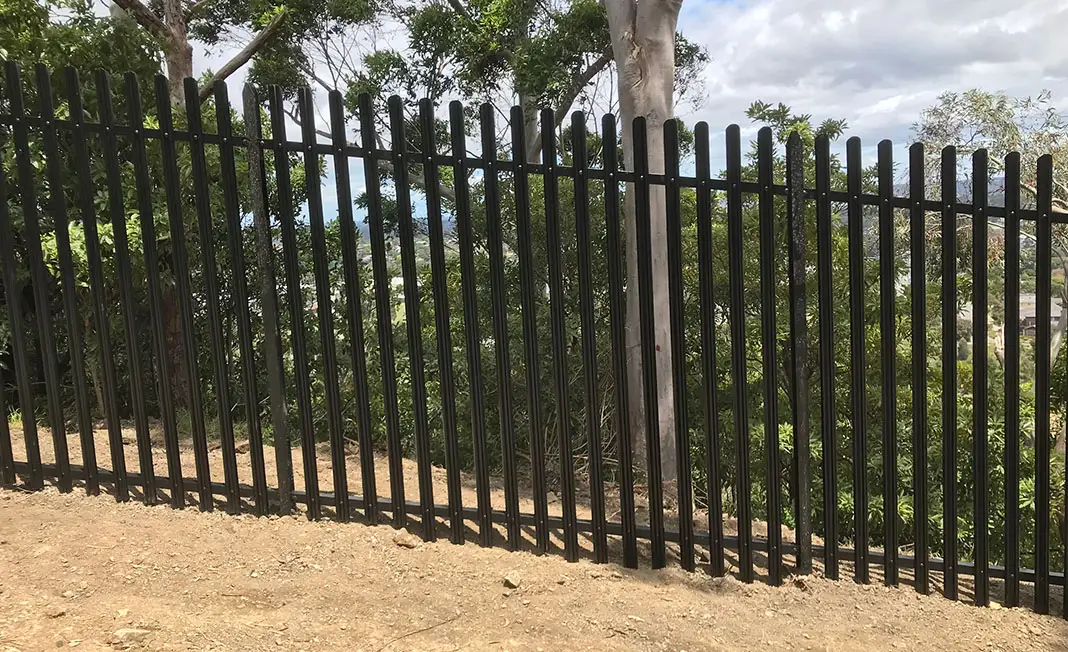 Steel Palisade Fencing Melbourne